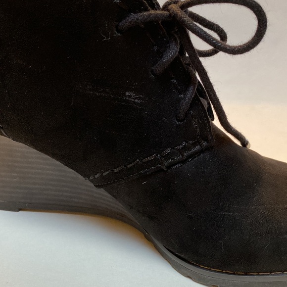 SO Black Wedge Booties - Picture 11 of 11